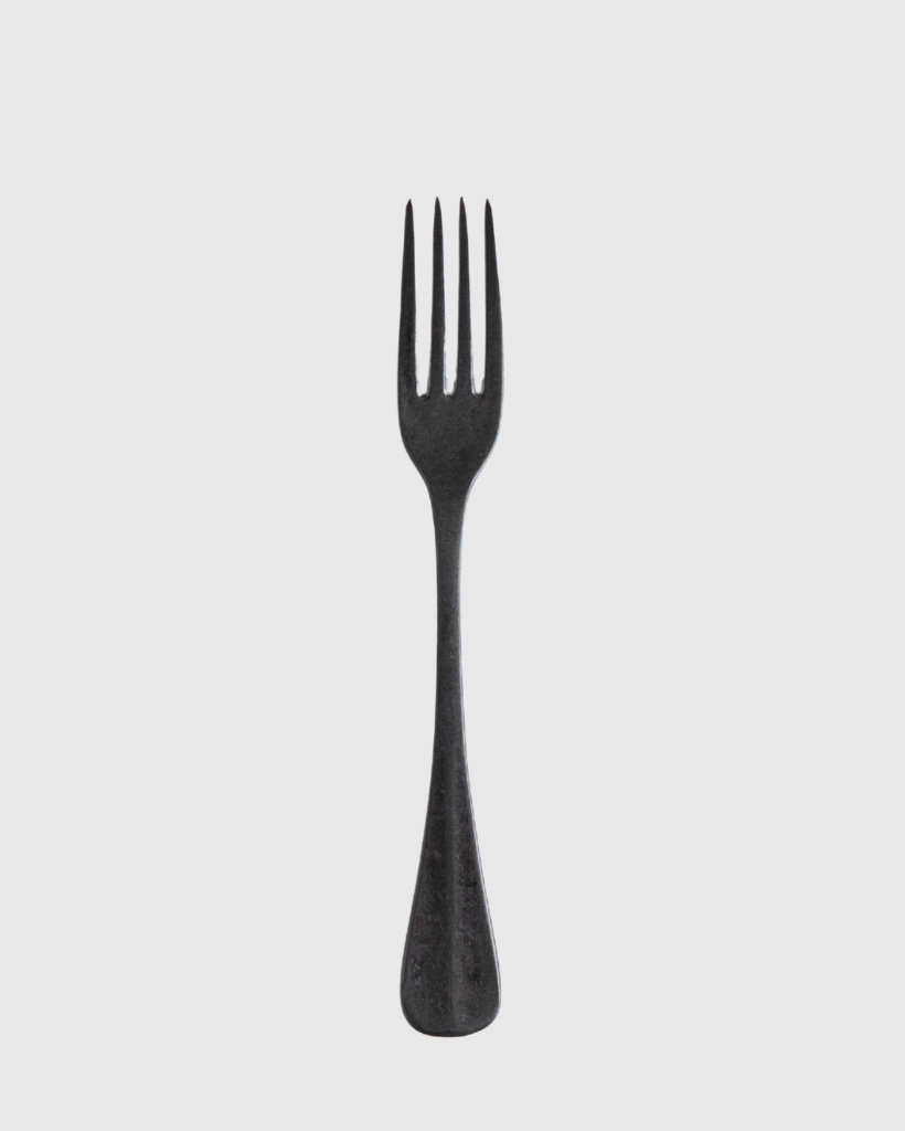 Baguette Black Vintage 24-Piece Cutlery Set