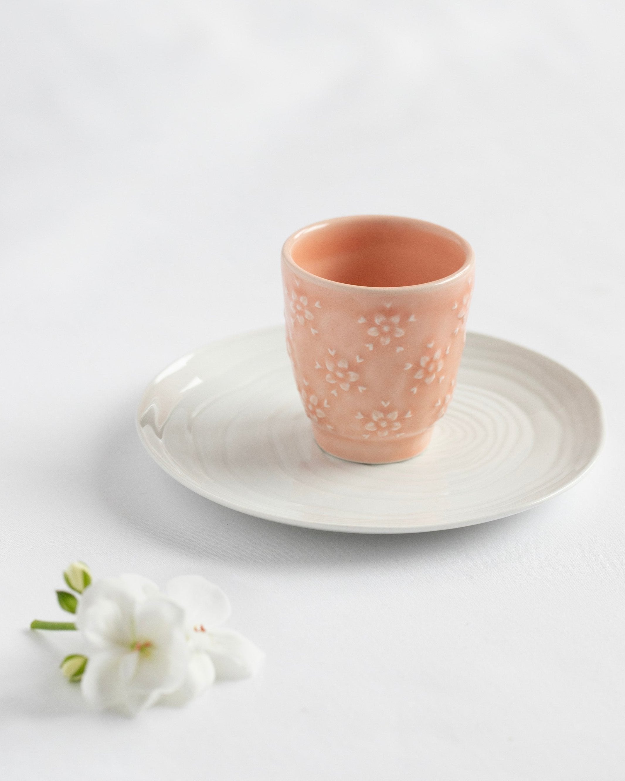 Flora Pink - Coffee cup