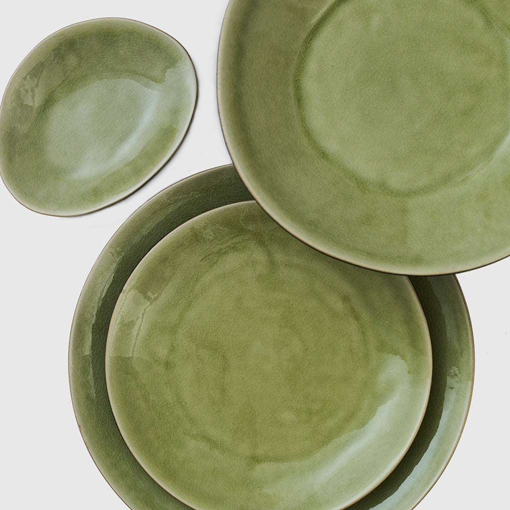 Dessert Plate Riviera Green