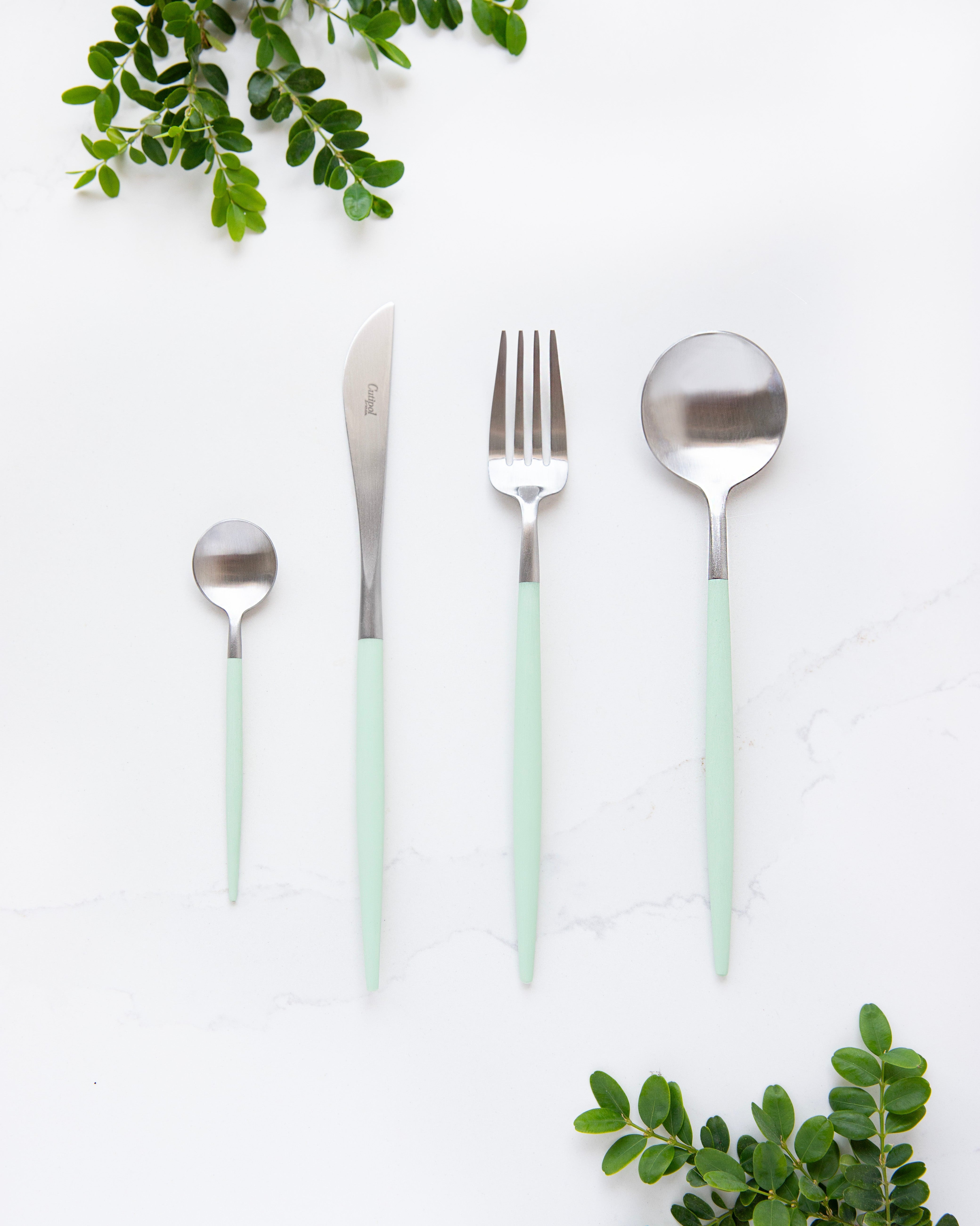 Bestek 24 stuks Cutipol Goa Celadon