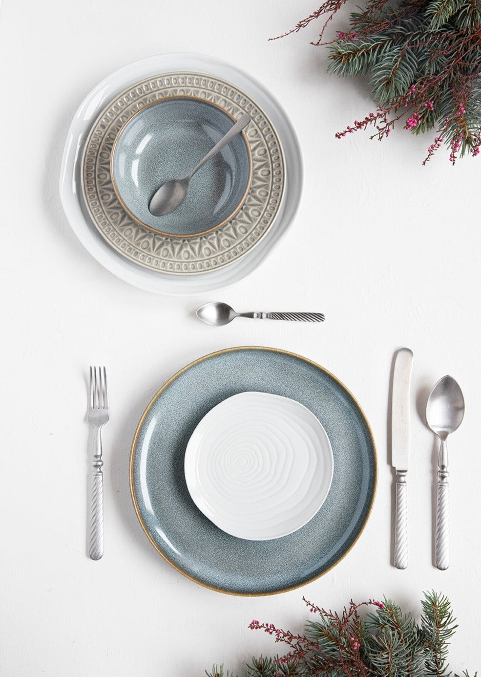 Dinner plate Saisons Denim