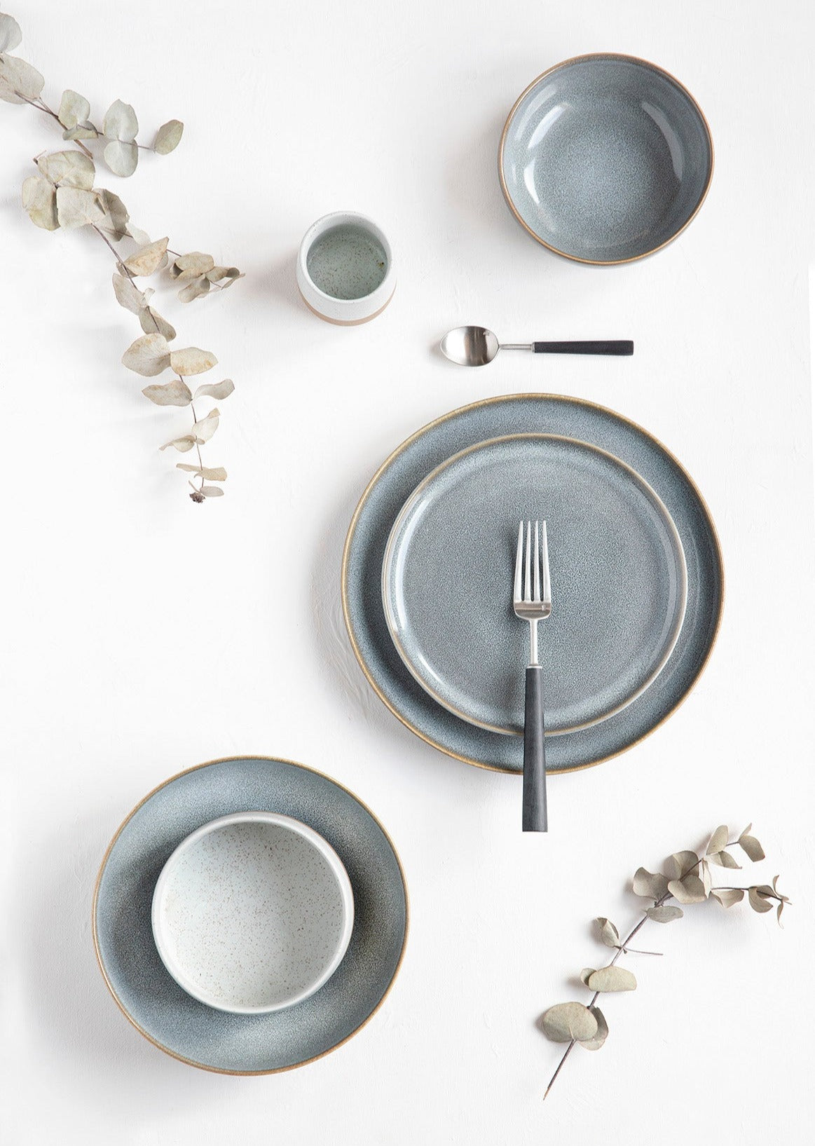 Dinner plate Saisons Denim