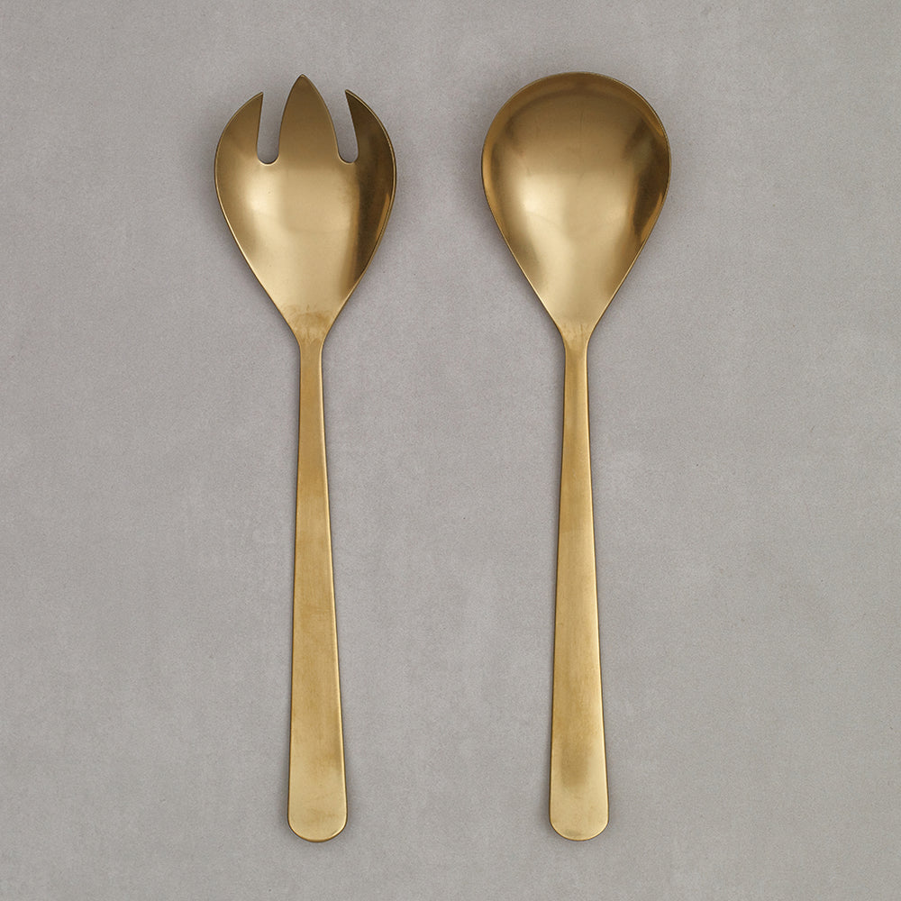 Tribeca Vintage Gold Cutlery Set - 4 Piece -