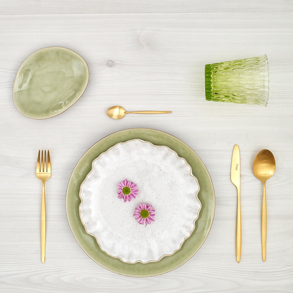 Cutipol Solo Gold Matt Cutlery Set - 24 piece 