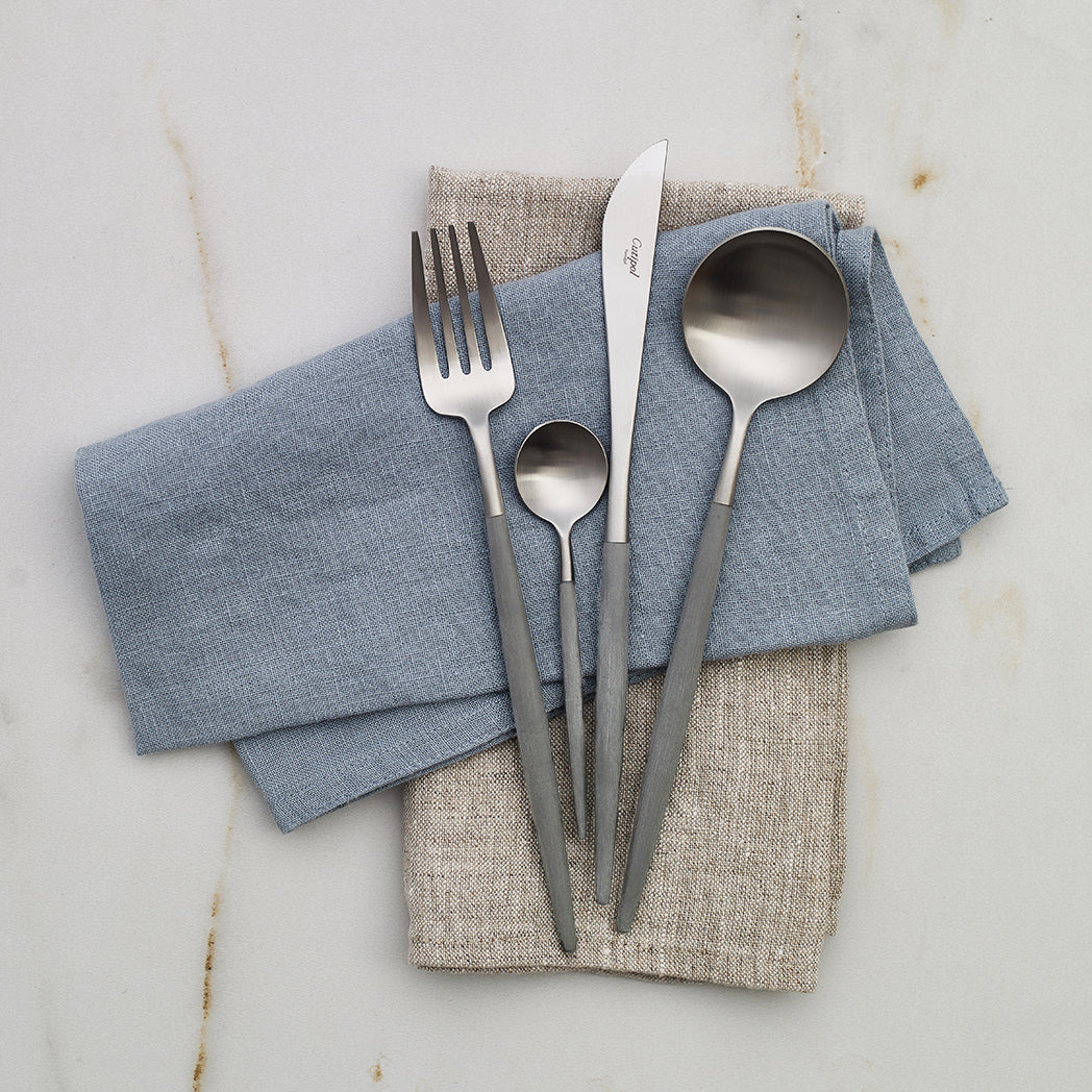 Cutipol Goa Grey Cutlery Set - 24 Piece 