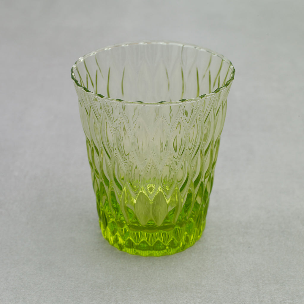 Set 6 vasos Impressions Acid Green