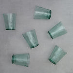 Set 6 vasos Aqua Green
