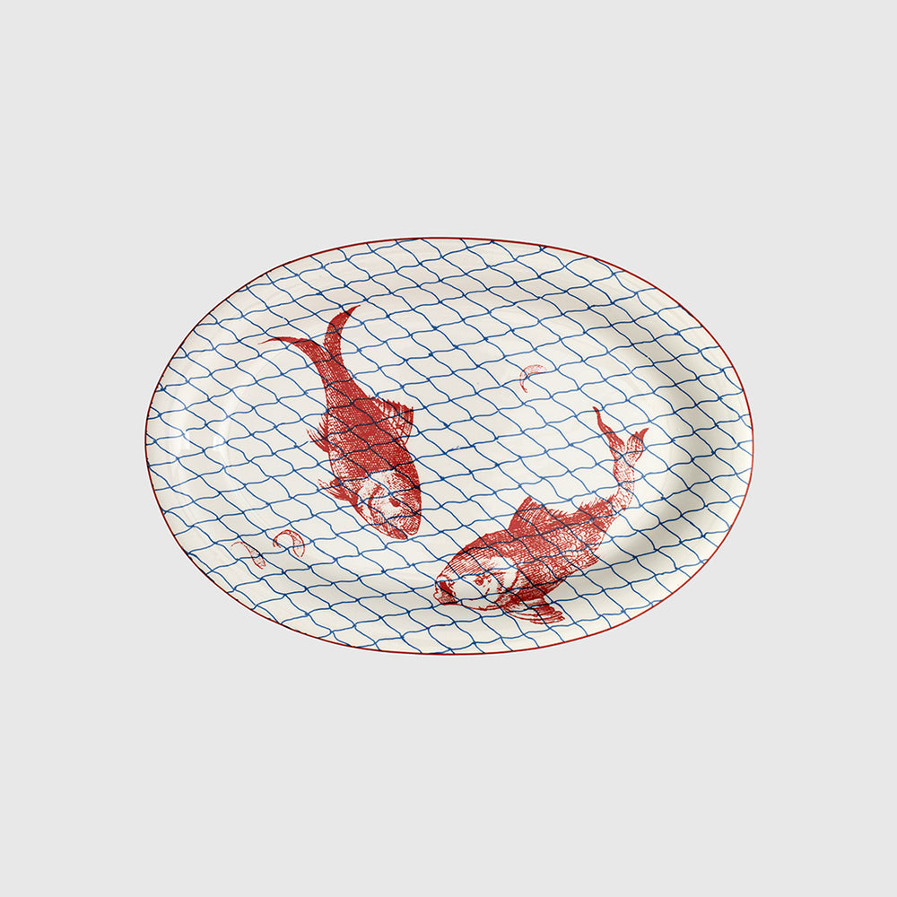 Peces - Oval platter