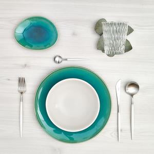 Dinner plate Riviera Blue