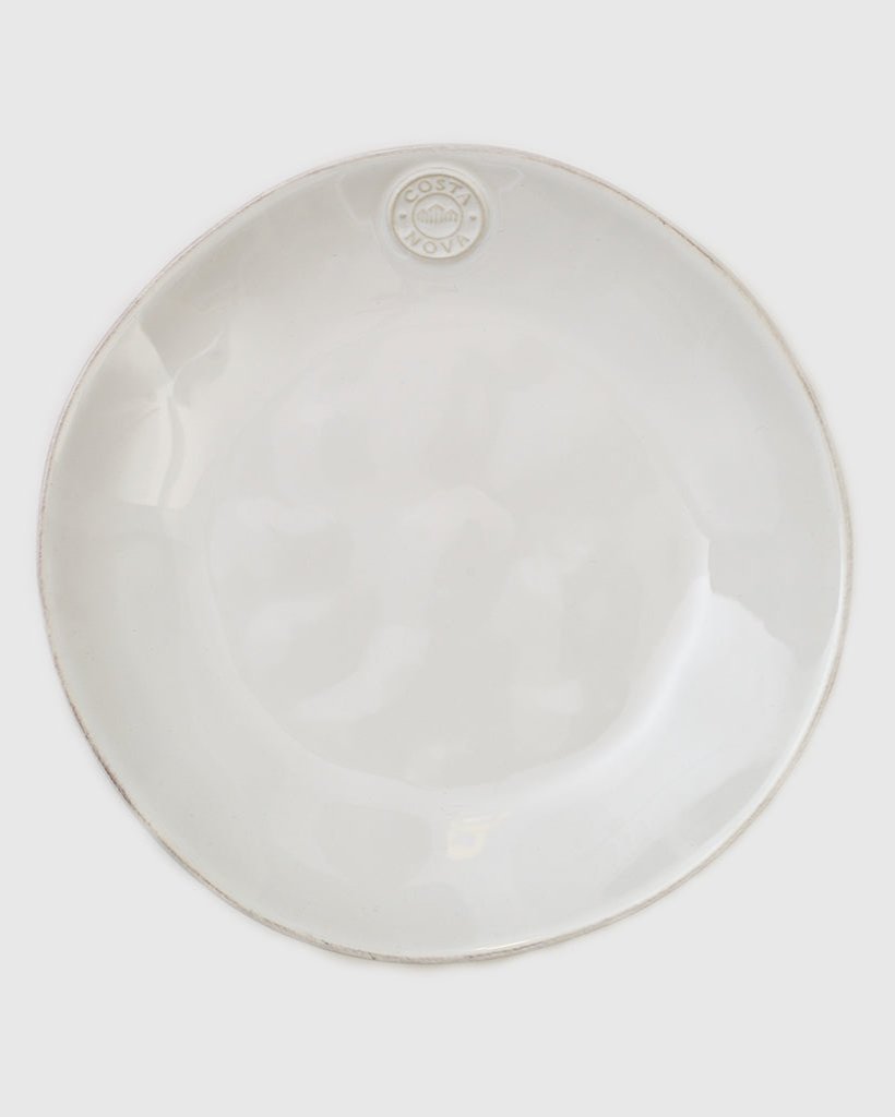 Plato llano Nova White