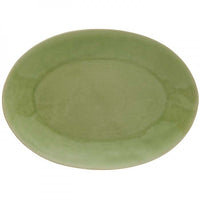 Riviera Green - Oval Tray