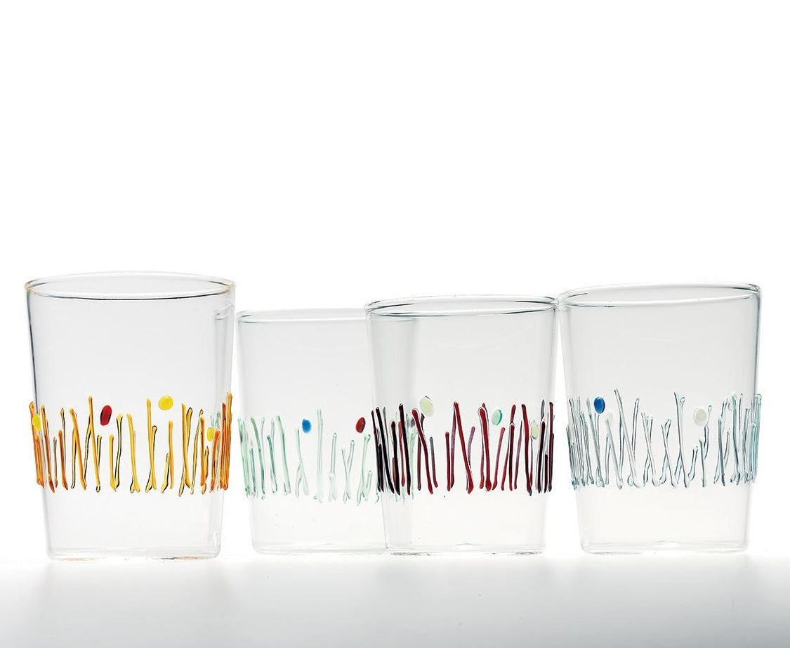 Set de 4 vasos Quattro Stagioni