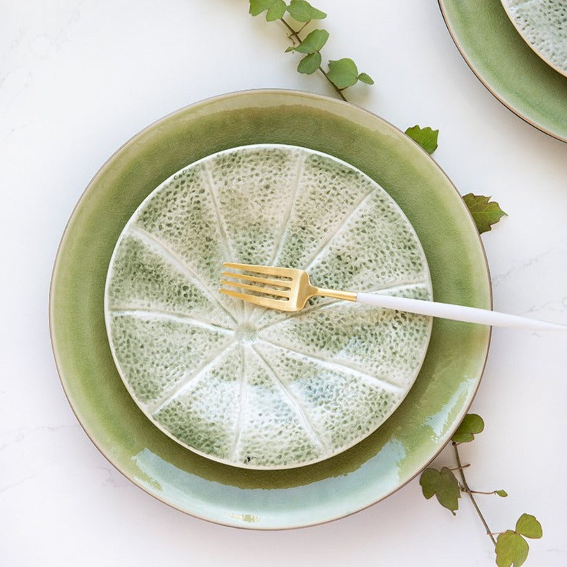 Dessert/salad plate Melon